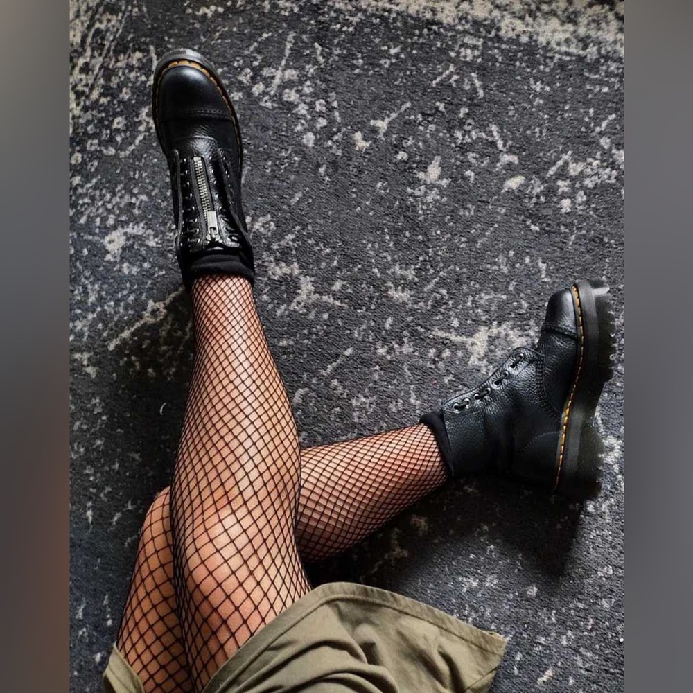 Dr. Martens Black Combat Boots